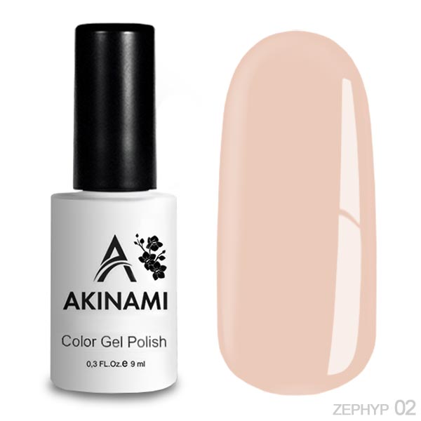 Гель-лак Akinami Color Gel Polish Zephyr 02, 9мл