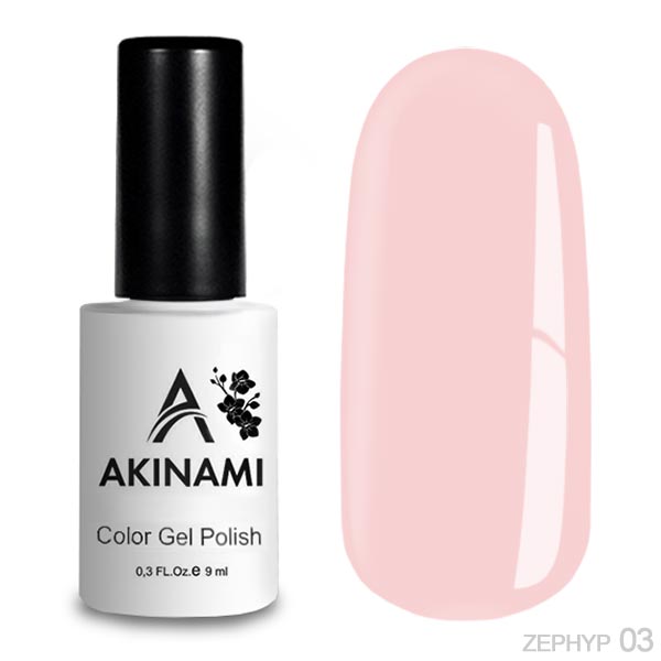 Гель-лак Akinami Color Gel Polish Zephyr 03, 9мл