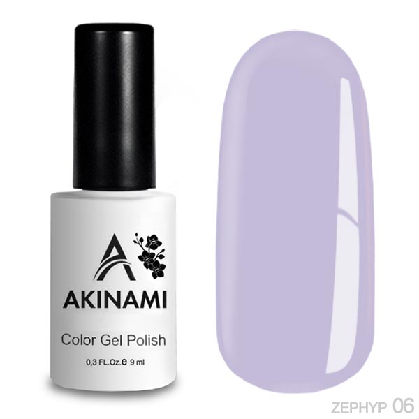 Гель-лак Akinami Color Gel Polish Zephyr 06, 9мл