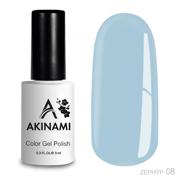 Гель-лак Akinami Color Gel Polish Zephyr 08, 9мл