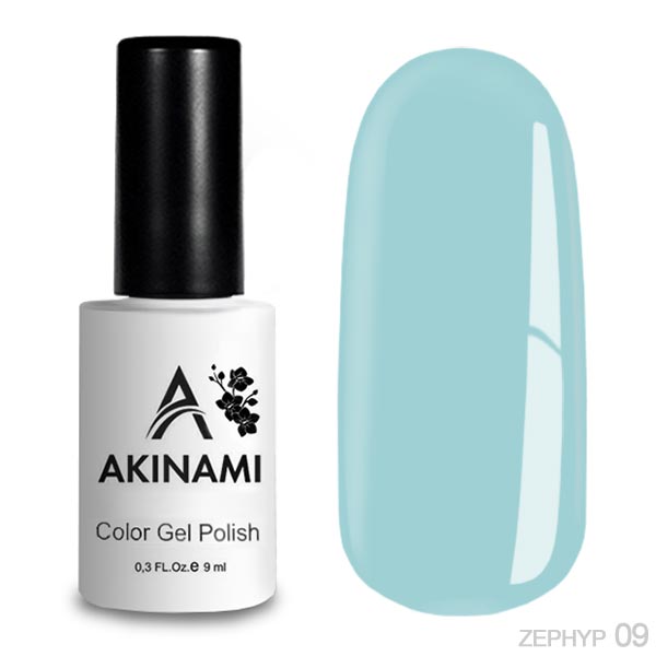 Гель-лак Akinami Color Gel Polish Zephyr 09, 9мл