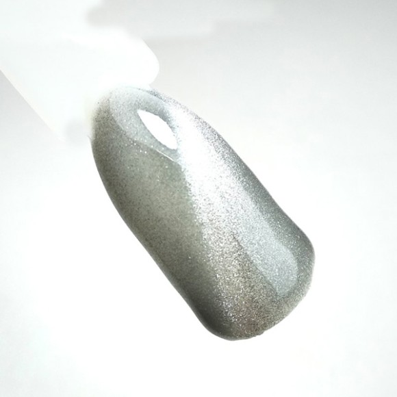 Гель-лак Akinami Cat Eye Silver, 9мл