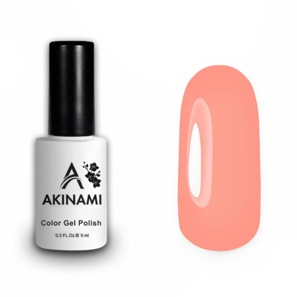 Гель-лак Akinami 010 Salmon, 9мл