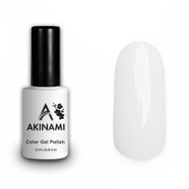 Гель-лак Akinami 001 White, 9мл